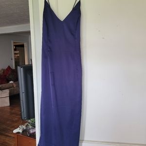 Superdown Navy Blue Midi Dress